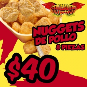 Nuggets de pollo 8 piezas